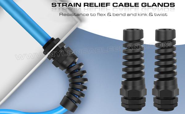 Curva y Flex Protecting Cable Gland con el hilo de la conexión del NPT