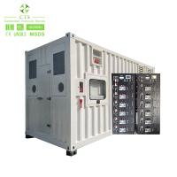 Lítio profundo Ion Battery Pack do ciclo 96v192v 384v Lifepo4 100kwh 200kwh 300kwh