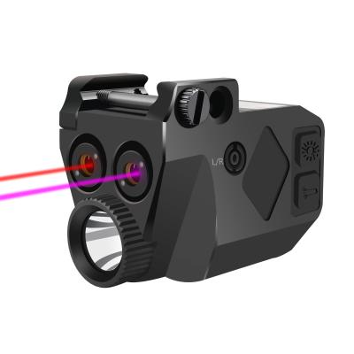 Laser roxo vermelho visível de 500 lúmens do feixe do laser da arma de Weaponlight
