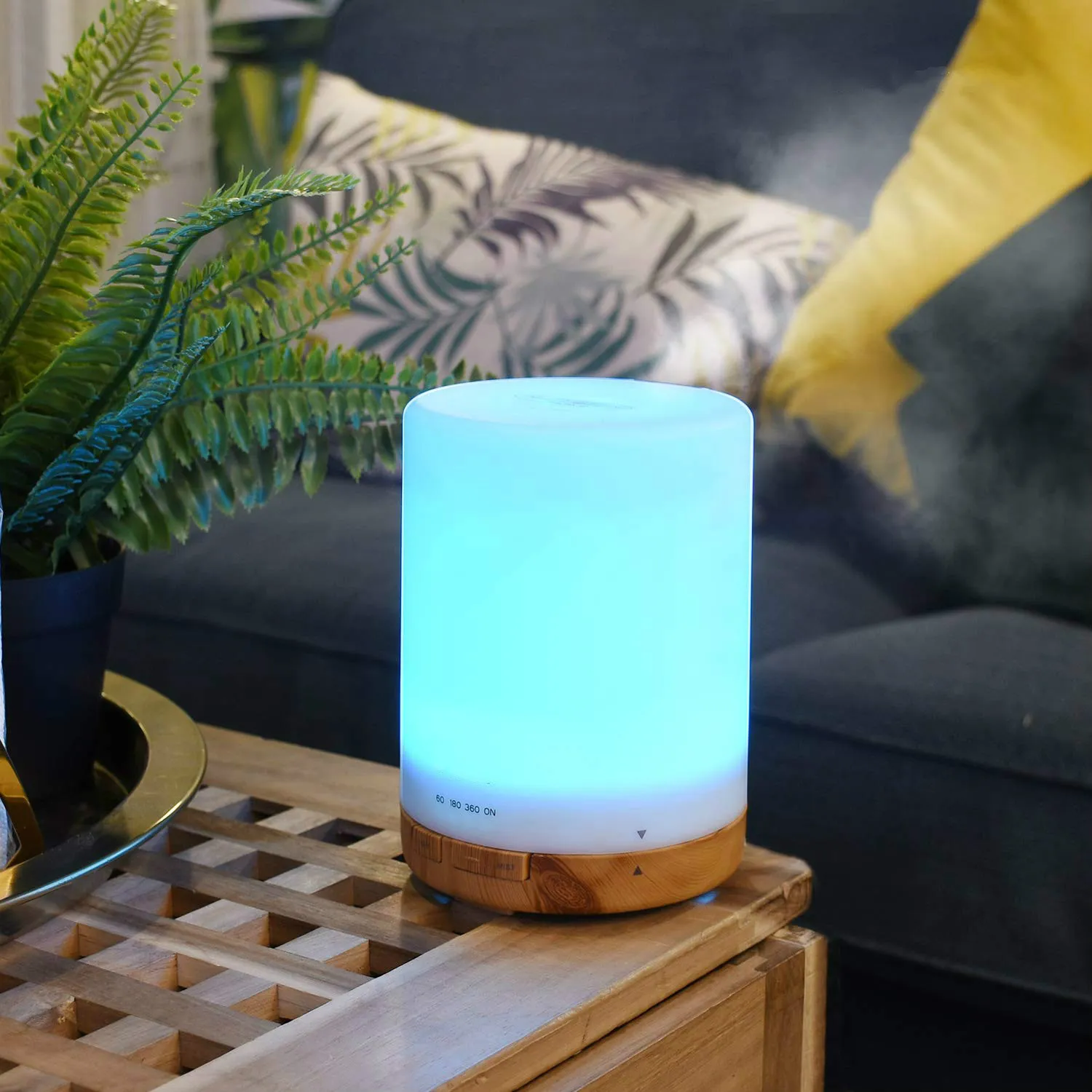 Private Label Home Office Cool Mist Deffuser Electric Aroma Scent Diffuser Perfume Essential Oil Diffuser With Remote Control