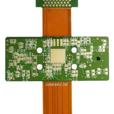 8 Layer Polyimide Rigid Flex PCB Board FR-4 Material