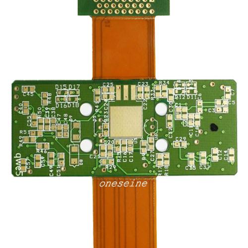 8 Layer Polyimide Rigid Flex PCB Board FR-4 Material