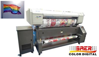 impressora da sublimação de 1.6M Digitas Mutoh para anunciar a cópia da bandeira