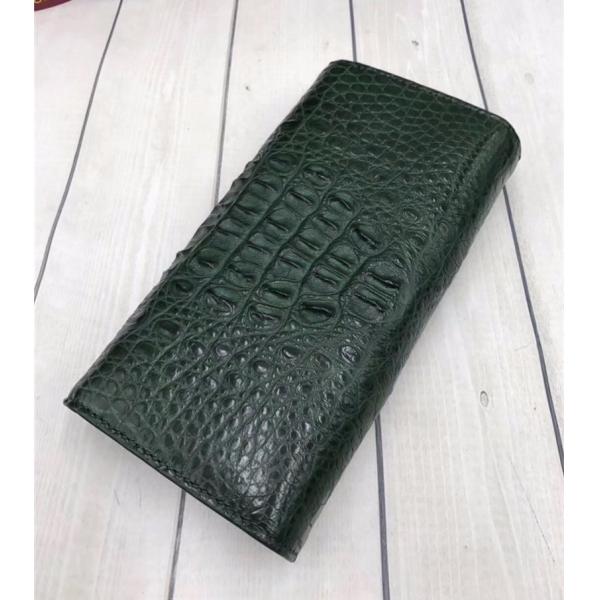 Authentic True Crocodile Skin Women's Long Chic Wallet Female Card Holders Exotic Real Alligator Leather Lady Clutch