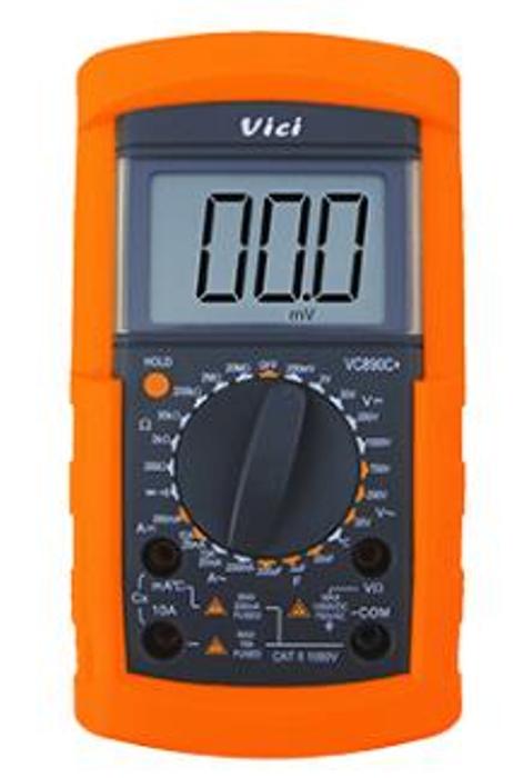 Vc890c+ 3 1/2-- Тип цифрового вольтамперомметра портативный
