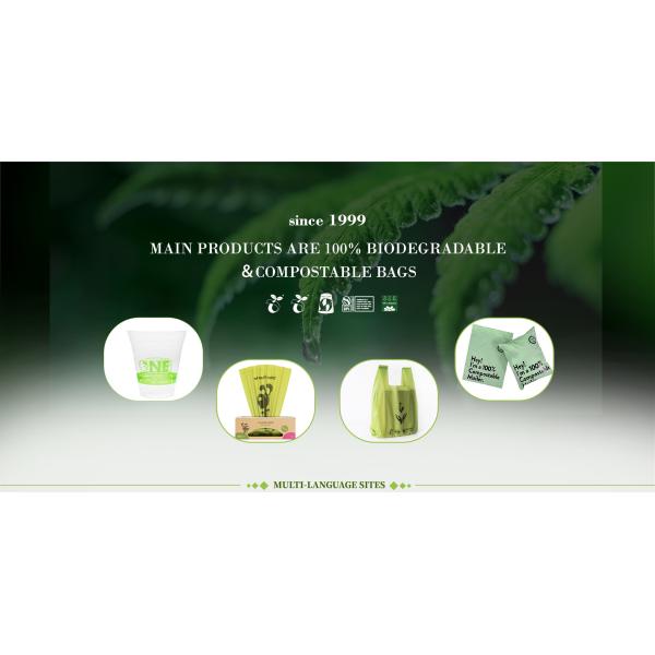 AS4736 Cornstarch Compostapak Bin Liners 30L Custom