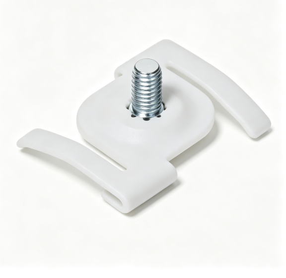 Powder Coated Quick Clip Cable Gripper for Aluminium Profile