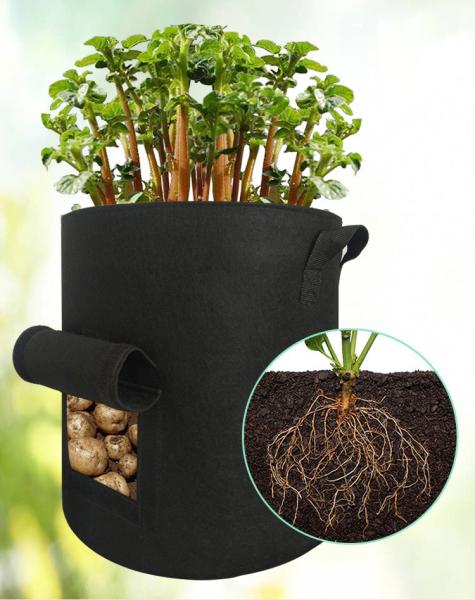 15L Potato Cloth Grow Bags Planter