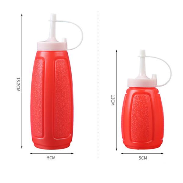 360ml plastic tomato ketchup dispenser 12 OZ Condiment Squeeze Bottles Squeeze