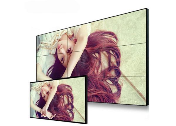 Intelligent Split 9 Screen Video Wall , Ultra Thin Video Wall Panels Low Maintenance