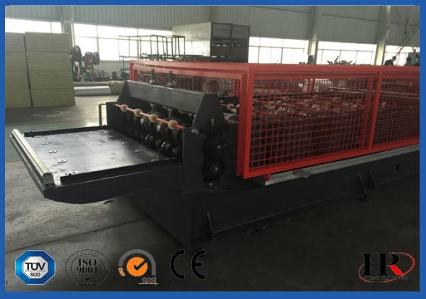 Double Layer Corrugated Sheet Roll Forming Machine With Hydraulic Station