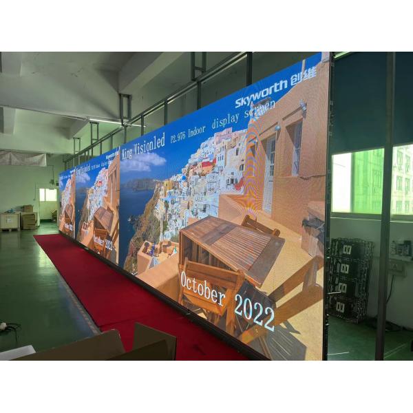 P2.9 P3.9 P4.8 Church Stage Backdrop Outdoor Rental Led Screen King Visionled