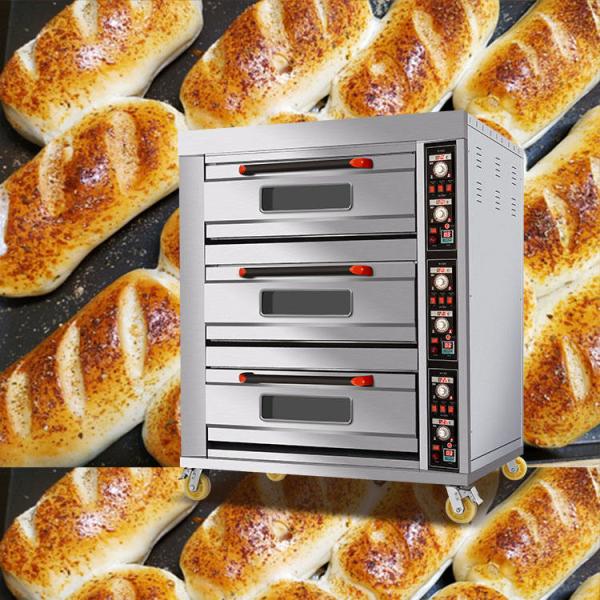 Padaria Oven Prices da máquina do cozimento do pão da plataforma de Commercial Electric Gas do fabricante
