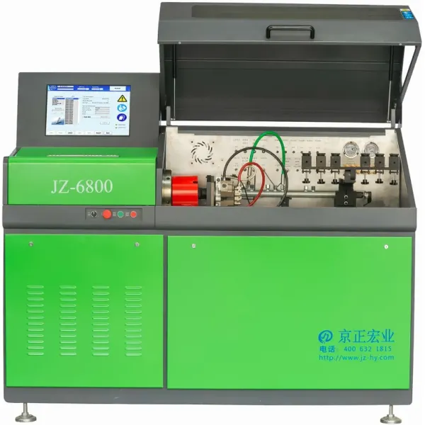 JZ-6800 Multi-Function Test Bench with 0-2400 Bar Rail Pressure 11 Kw Motor Power for Euro 3---Euro 6 Injector Pump Testing