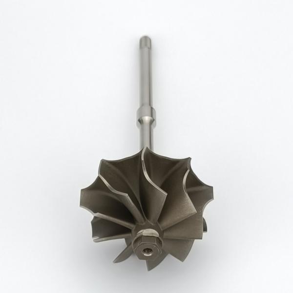 MS-TECH Turbo VV19 Турбинный колесный вал Ind 45 мм Exd36.15 мм Лезвия 9 Длина подшипника журнала 32.6