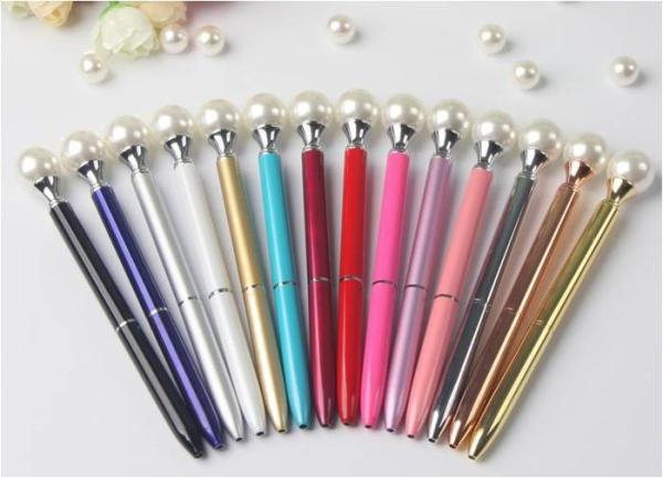 New Design Custom Logo Ballpoint Pen Luxury Novelty Crystal Metal Pen For Gift