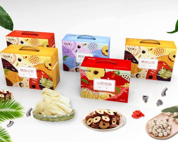 Fashion Paper Food Packaging Box With Matt Lamination Surface Finishing