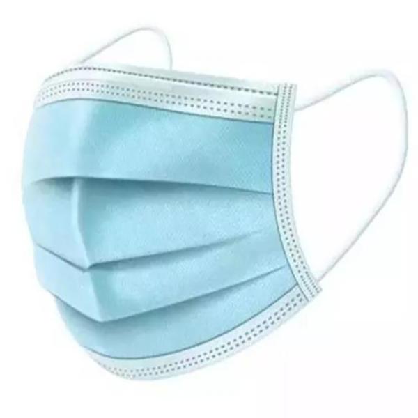 Disposable 3 Ply Face Mask , Earloop Medical Grade Face Mask For Personal Safety