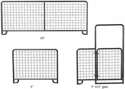 fio soldado 1800mm Mesh Pipe Fence Gate da altura