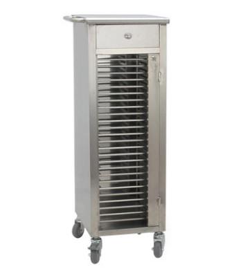 Thickened Medical Record Holder , Mobile Medical Records Storage Cabinets