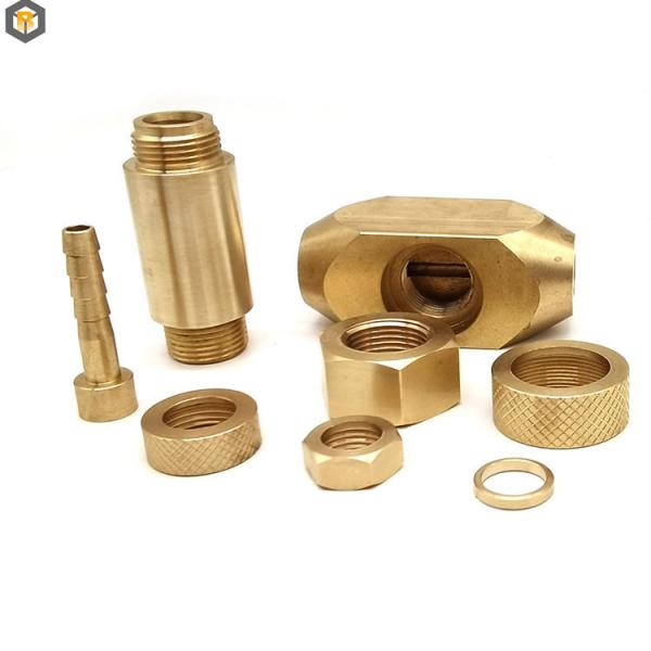 OEM Brass Machining Parts for Metal Recycling Machine Customization by CNC Turning