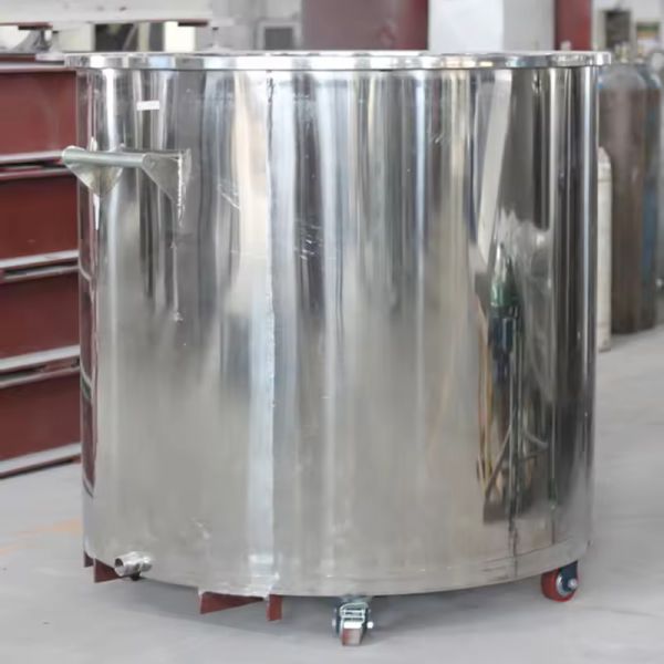 Custom Reaction Vessels High-Quality 500L Storage Tanks SS304/SS316L Stainless Steel Storage Tanks/Containers Stainless Steel Reactors Chemical Reactors Suitable for Acidic or Corrosive Environments