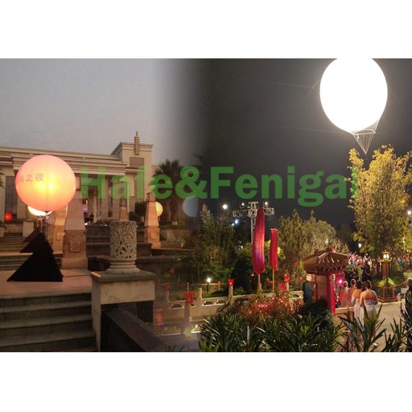 раздувное освещая рождество 6500k украшения воздушного шара 1000W