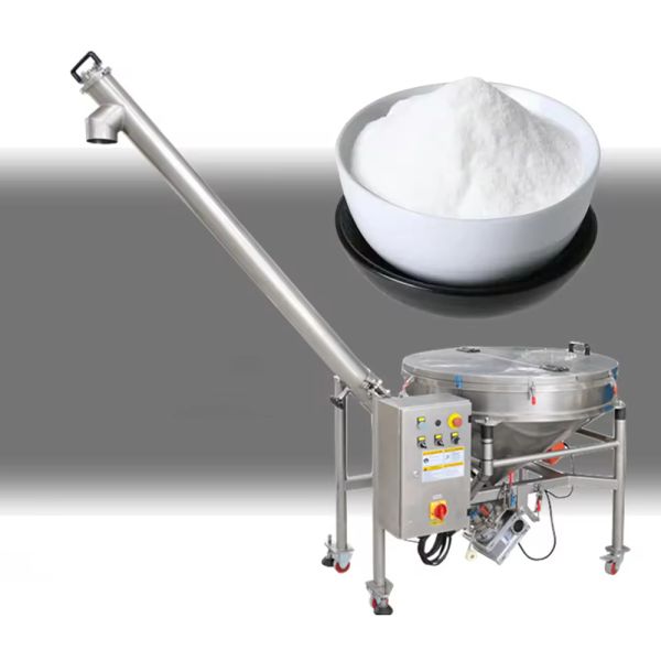 Convoyeur à vis personnalisé, convoyeur à vis Élévateur à vis vertical en acier inoxydable pour le chargement de trémie pour le maïs, le blé, le riz et les céréales