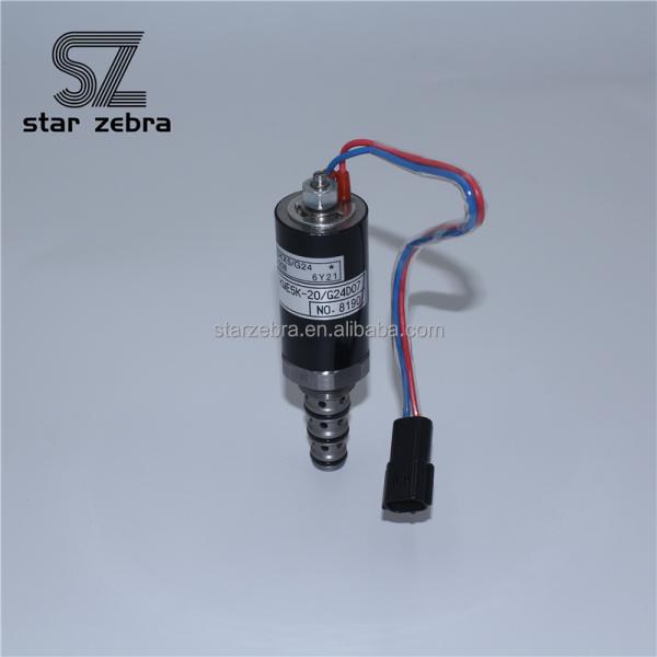KWE5K-20G24D07 Hydraulic Pump Engine Excavator Parts Solenoid Valve for Building Material Shops in High Demand
