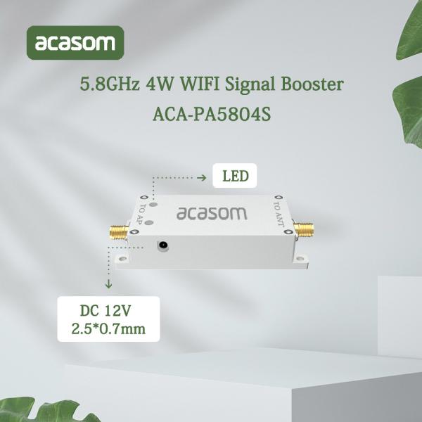 White 4 Watt Wifi Wireless 5.8 Ghz Signal Booster For DJI Phantom