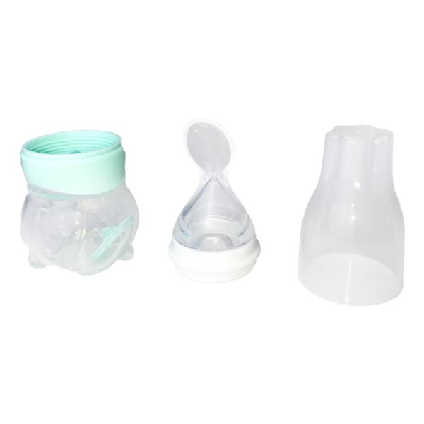 Portable Reusable BPA Free Silicone Baby Teether Big Bottle Baby Feeding