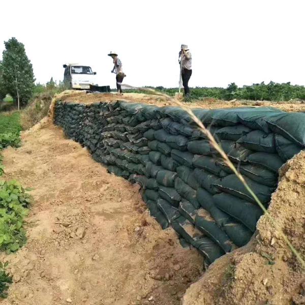 PP PET Geobag 810mm*410mm for Slope Protection and Greening in Construction Projects