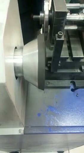 Rim Type Vitrified CBN Diamond Grinding Wheels Uneasy Blocked For Compressor