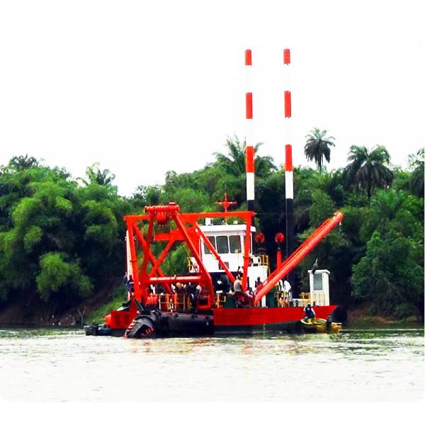 2500m3 Port River Sand Dredging Boat Cutter Head Dredger For Coastal Areas
