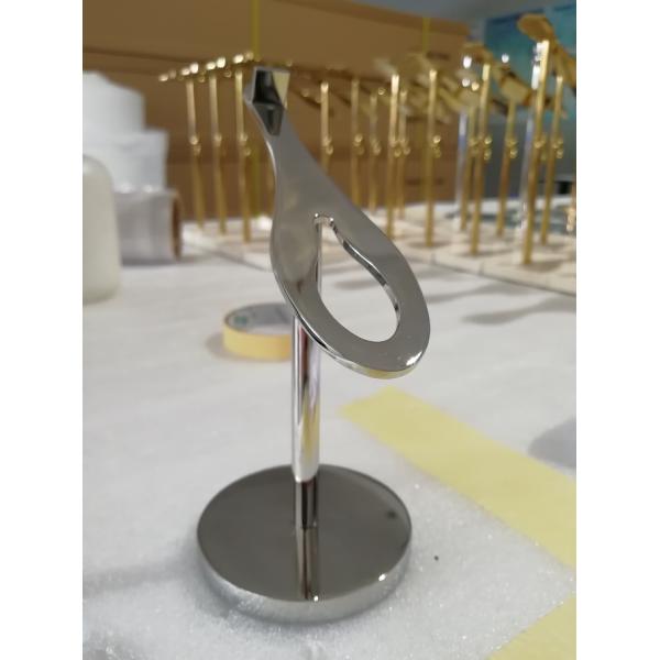 60mm Brushed Stainless Steel Letters , Decorative 3D Mirrored Letters