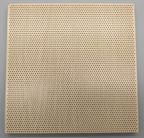 Auditorium Timber Fireproof Perforated Wood Panels 16/16/8mm