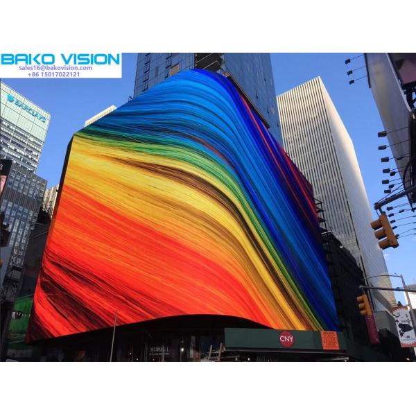 Nationstar Lamp Outdoor Led Digital Billboards P8 P10 1920Hz For Building Roof