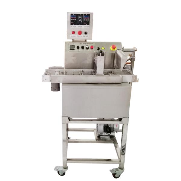 Ice Cream Mochi Chocolate Coating Machine Automatic Enrobing Solution Line