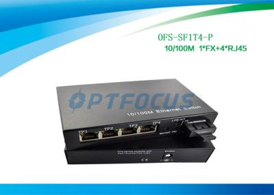 Poder da manutenção programada 1310nm 20KM do DF sobre o ponto de entrada 100BASE dos ethernet - porto 10 de Fx 4/100BASE - SC de Tx