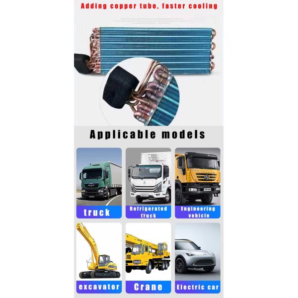 5500RPM Aftermarket Truck Air Conditioner System PACS Aircon