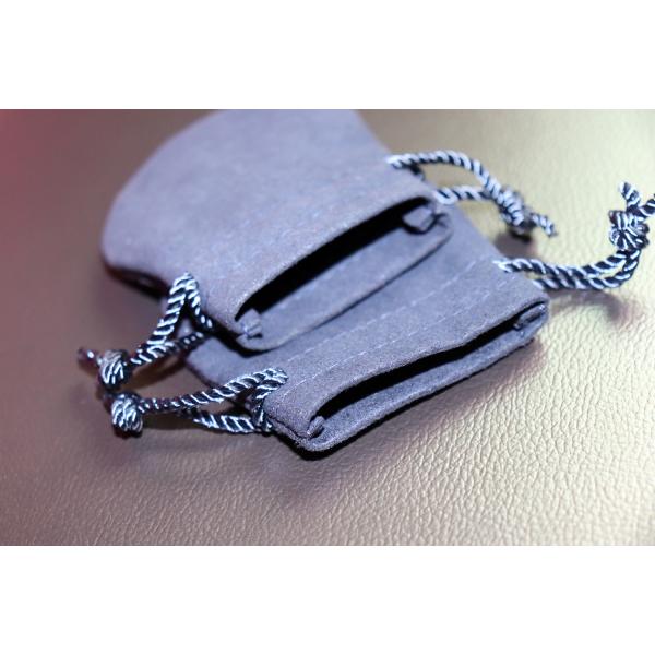 Customized Fibre jewelry pouch pouches for your jewelry packaging