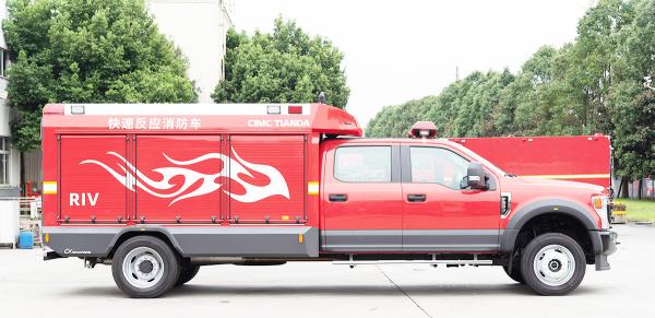 Ford 550 Rapid Intervention Vehicle Riv Rescue Fire Truck Specialized China Manufacturer