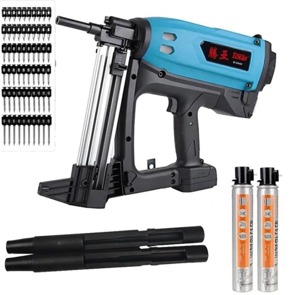 1200 Nails Fuel Cell Life Toua GSN50 Gas Shooting Nail Gun for Professional Building