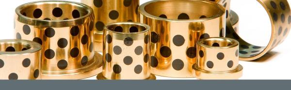 Cast Bronze Solid Lubricant Bearings & Plate Standard Size Chemical Resistant For Railways