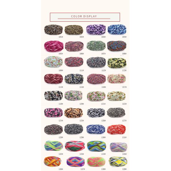 T Shirt Crochet Chenille Arm Knitting Yarn Viscose Knitting Wool Yarn