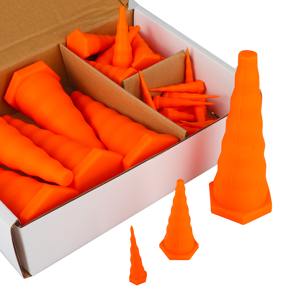 Silicone Square Masking Plugs for Rectangular Hole Protection