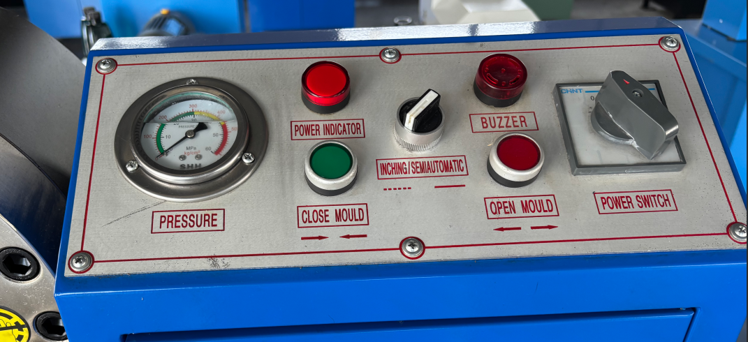 MS-51KH Hydraulic Hose Crimping Machine with 500T Crimping Force 14-87mm Range and 10 Die Sets