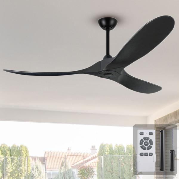 Manufacturer 3 Blades Modern LED Ceiling Fans 60 Inch Outdoor Indoor Ceiling Fan Without Light