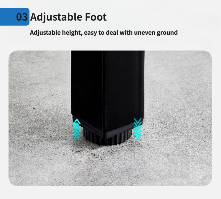 Modern Double Layer Foldable Lightweight Waterproof Outdoor Metal Table Rectangular Office Meeting Study Computer Training Desk