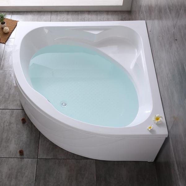 Acrylic Corner Bathtub with Skirt Legs Disassembled Panel Tub Perfect ' Requirements